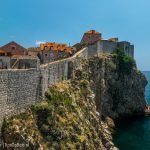 Dubrovnik Stadsmuur Vooraanzicht