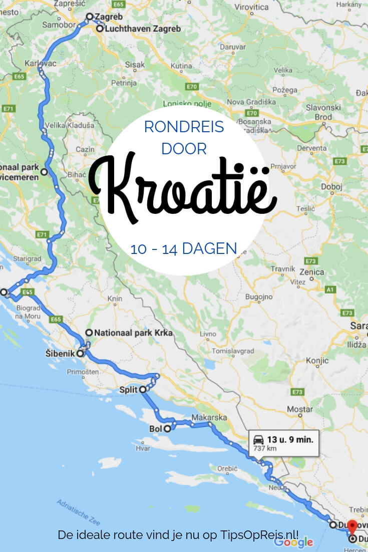 Rondreis Kroatie