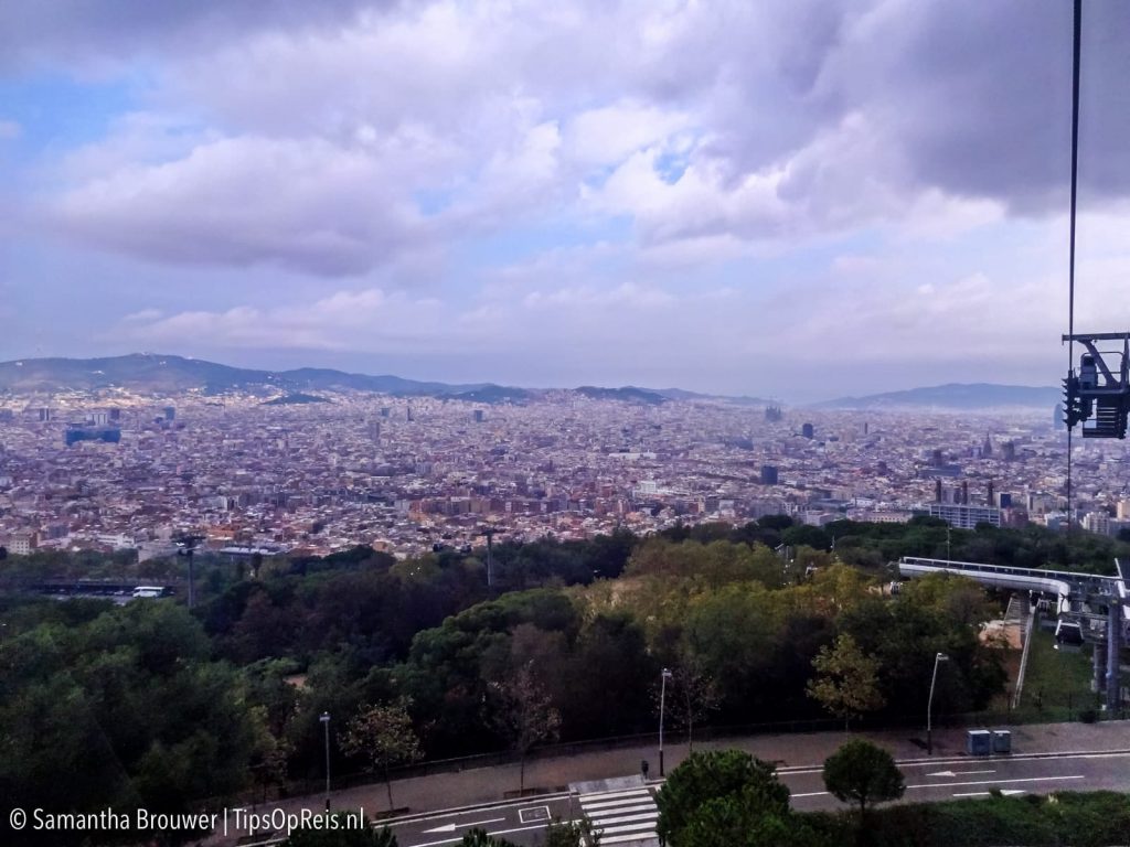 Uitzicht over Barcelona Stad