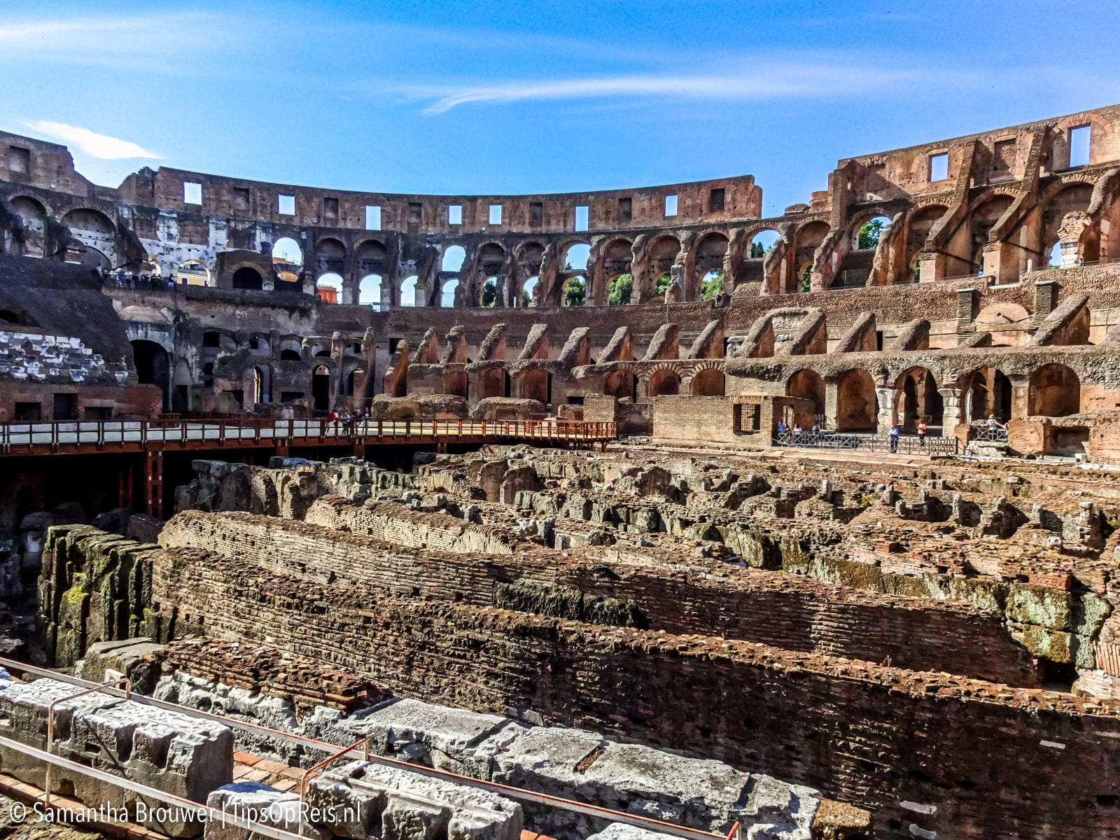 Rome: Het Colosseum van binnen
