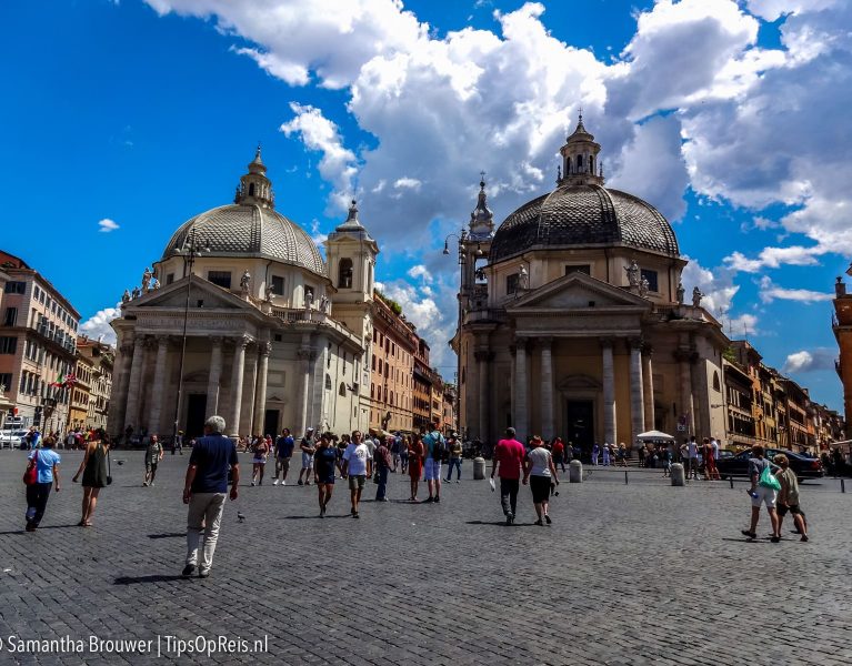 City trip ideeën: Rome: Santa Maria dei Mira coli en Santa Maria in Montesanto