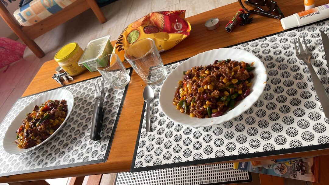 Remote werken op Fuerteventura - Koken deden we gewoon zelf