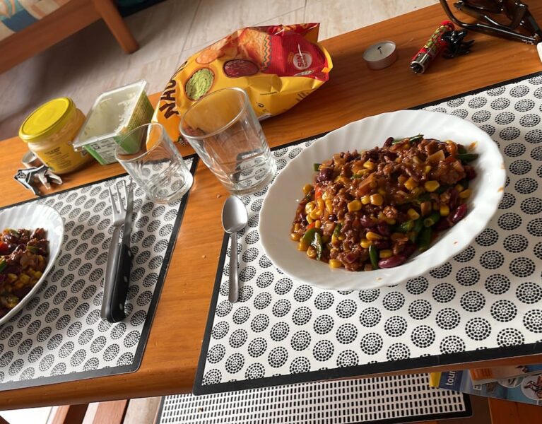Remote werken op Fuerteventura - Koken deden we gewoon zelf