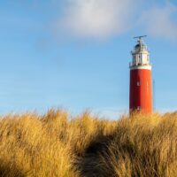 De leukste plekken om te verblijven op Texel De vuurtoren op Texel (de Cocksdorp)