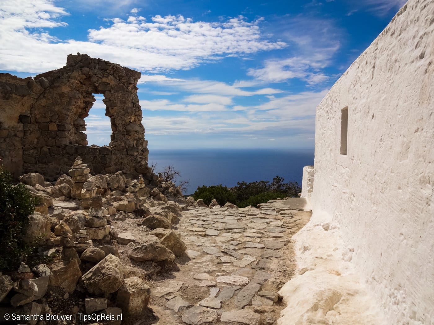 Rhodos - Het kasteel van Monolithos