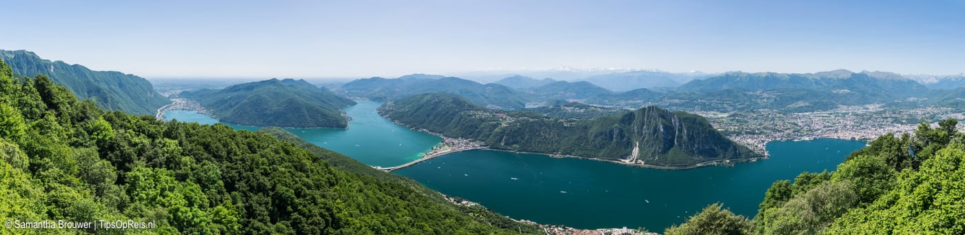 Lago di Lugano - Luganomeer - ItaliÃ« en Zwitserland