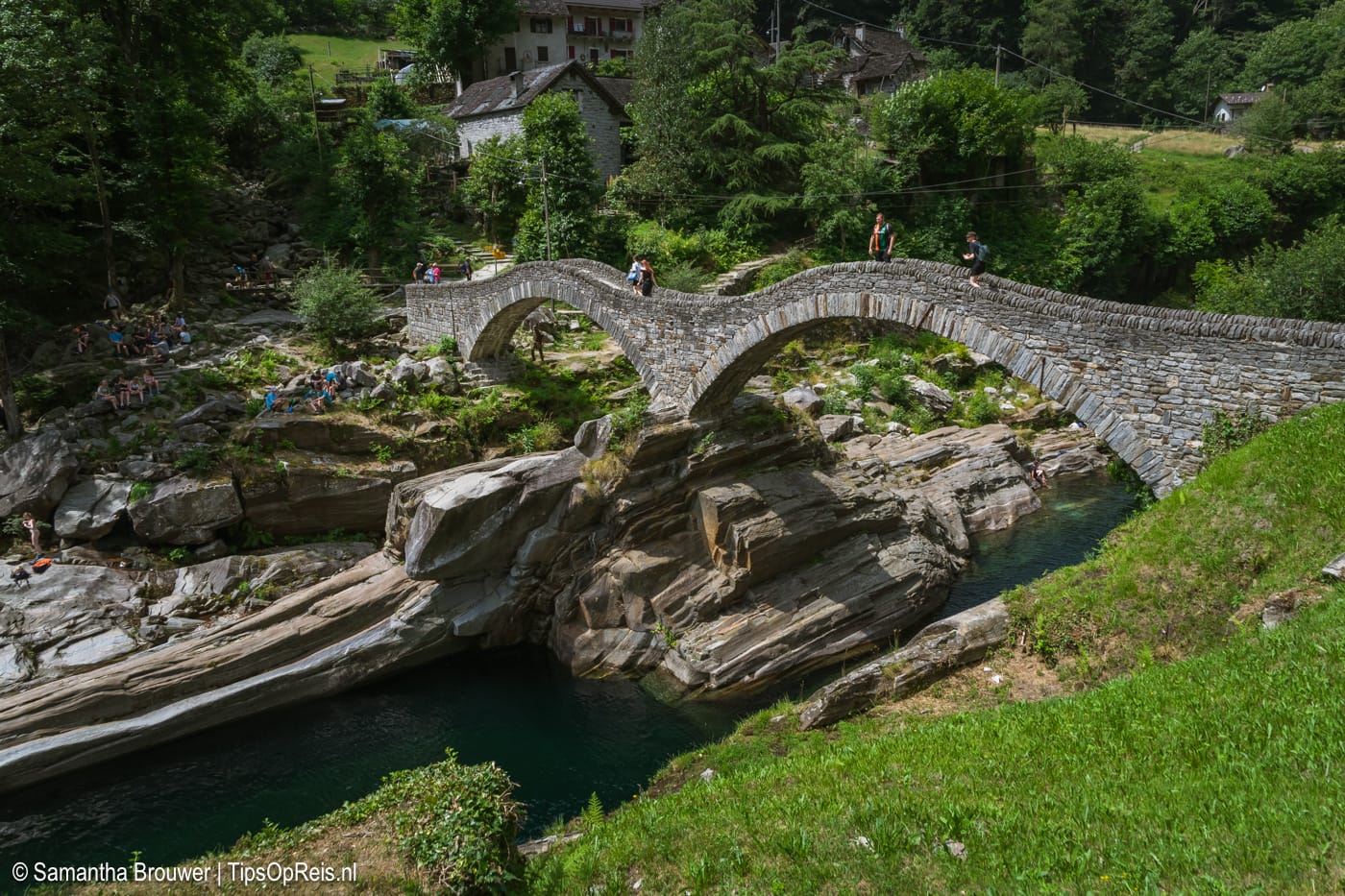 Ponte dei Salti in Zwitserland