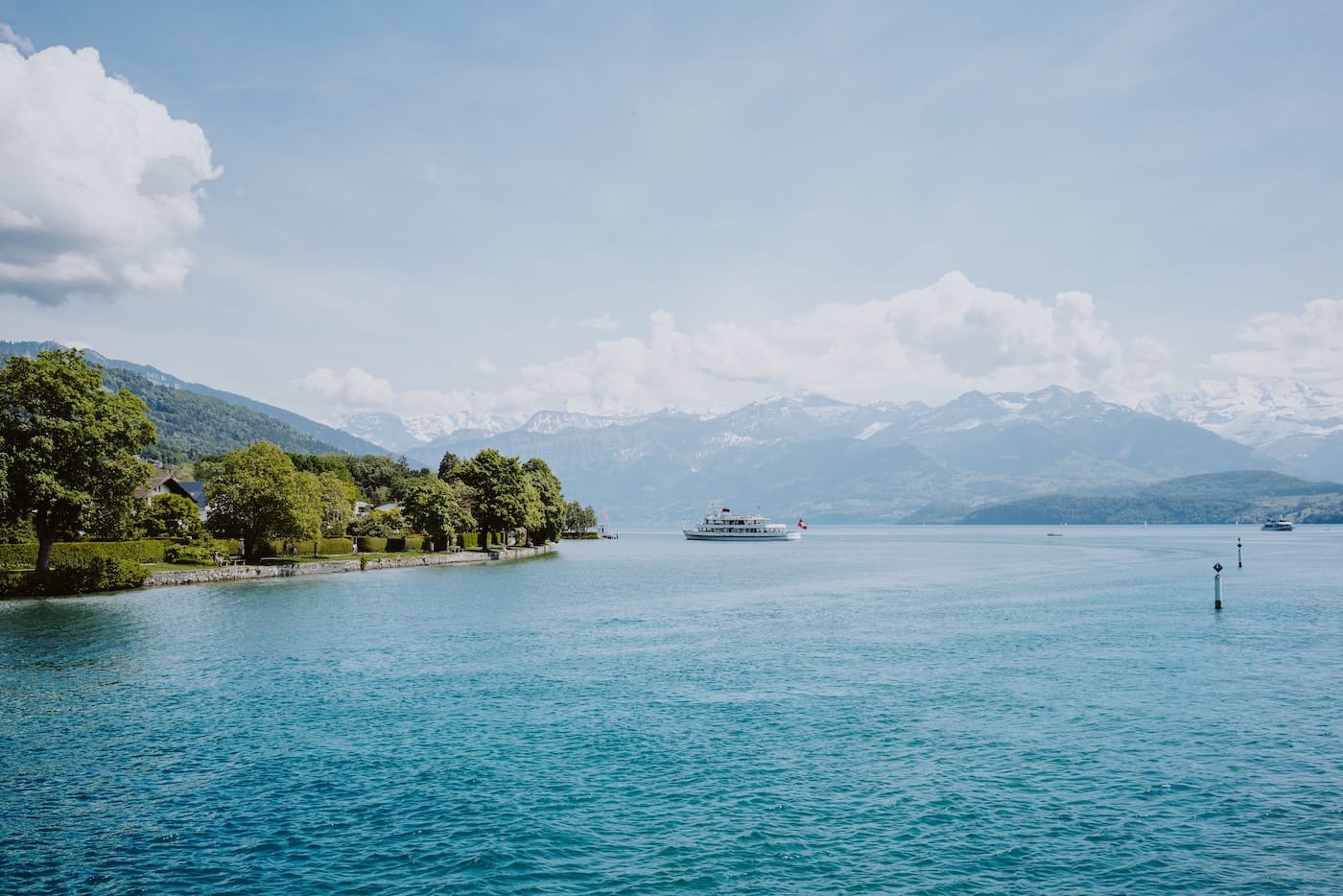 Gratis doen in Zwitserland: ontdek de meren zoals de Thunersee