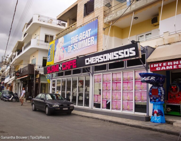 Chersonissos op Kreta in Griekenland