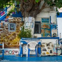 De 8 mooiste bezienswaardigheden op het Griekse eiland Samos Samos: Blue Street in Pythagorio