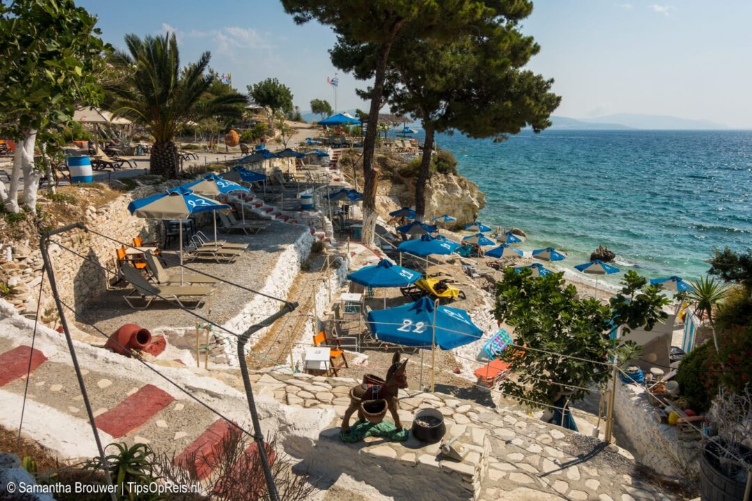 Samos: Pappa Beach in Ireon