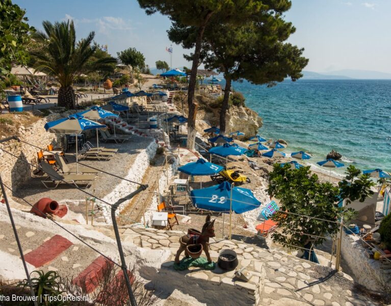 Samos: Pappa Beach in Ireon