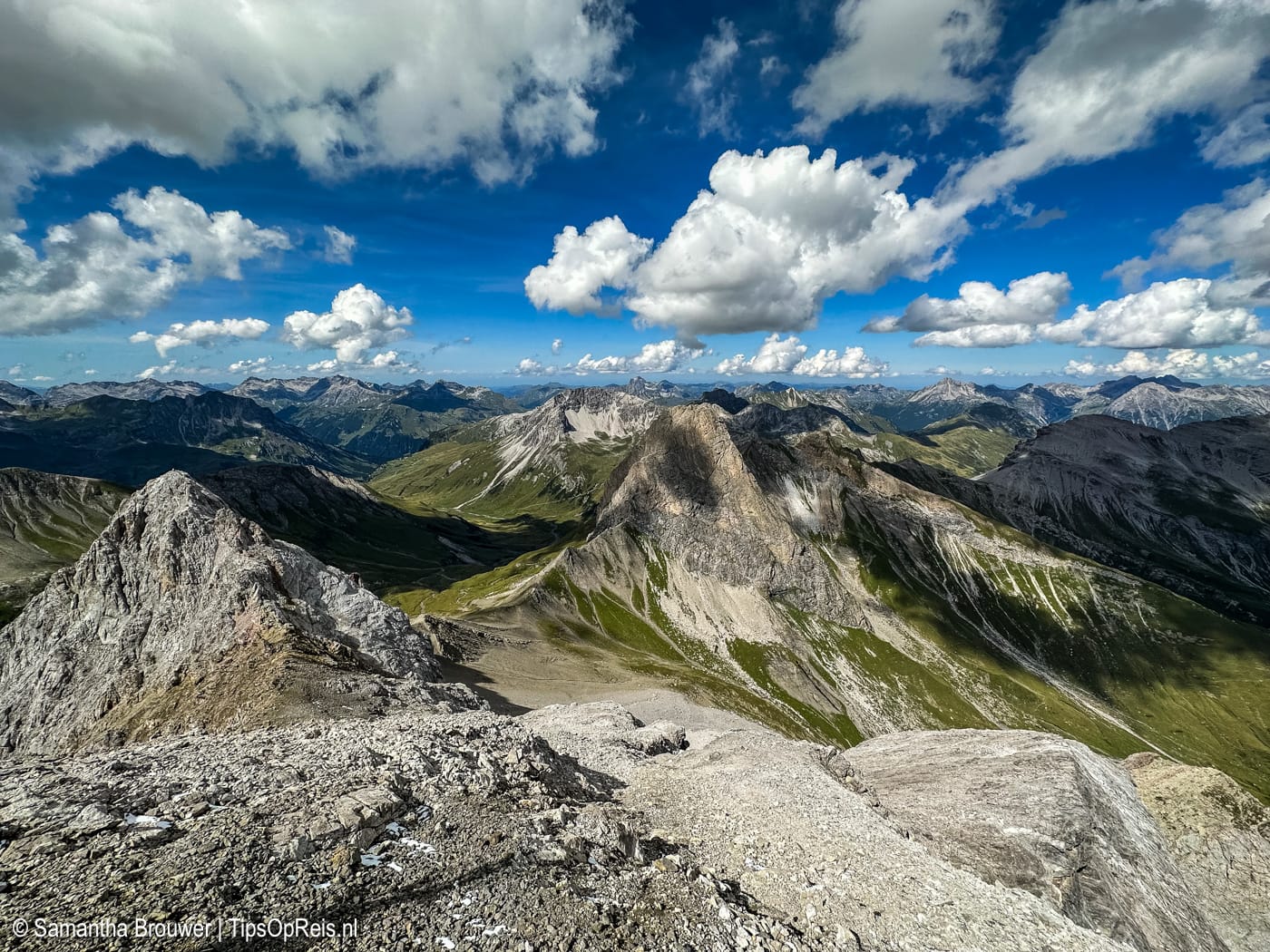 Oostenrijk uitzicht Arlberg
