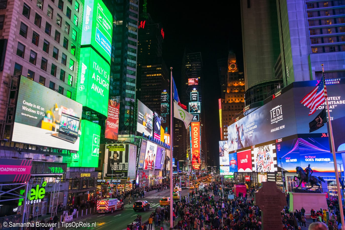 Gratis doen in New York City: Times Square