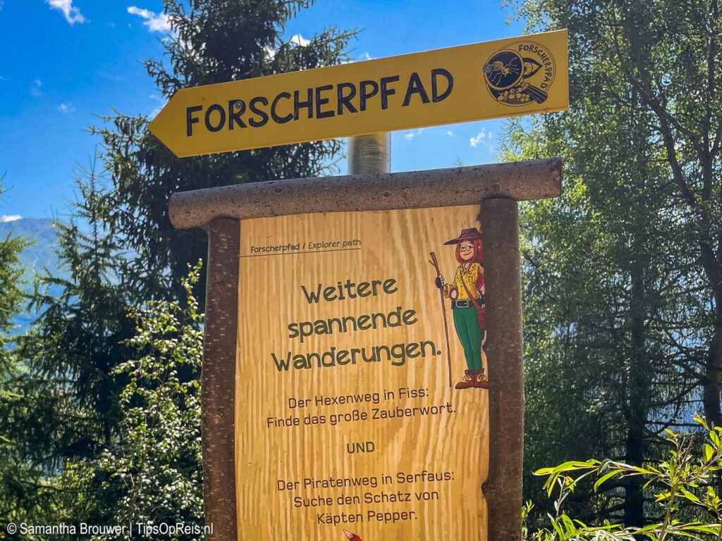 Forscherpfad in Ladis