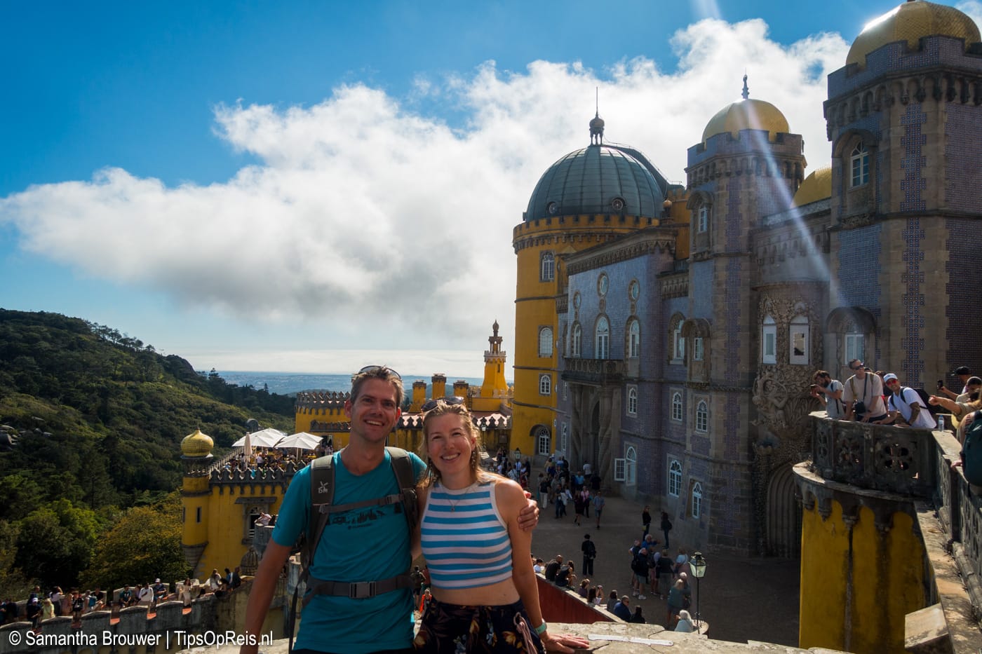 Samantha en Peter in Sintra