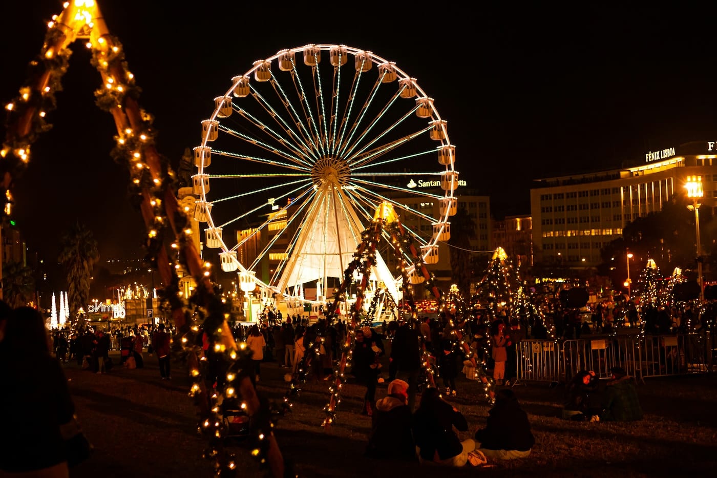 Kerstmarkt in Lissabon