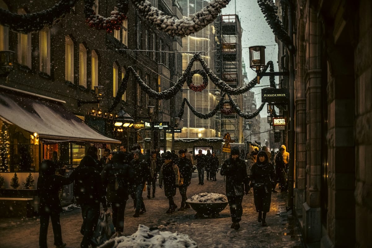 Kerst in Stockholm, Zweden | Photo by Fredrik Öhlander on Unsplash
