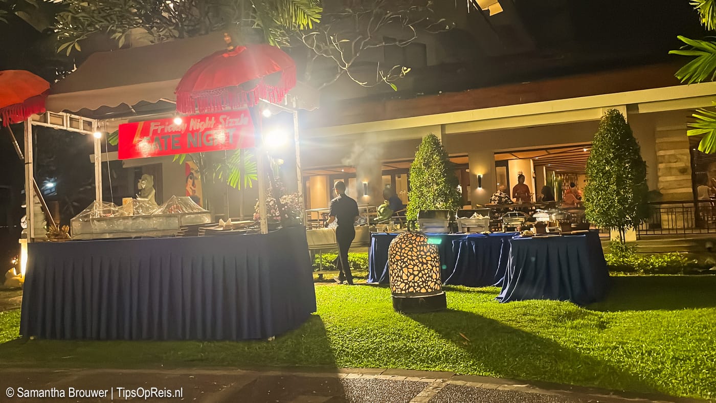 Saté avond bij Prama Sanur Beach Bali