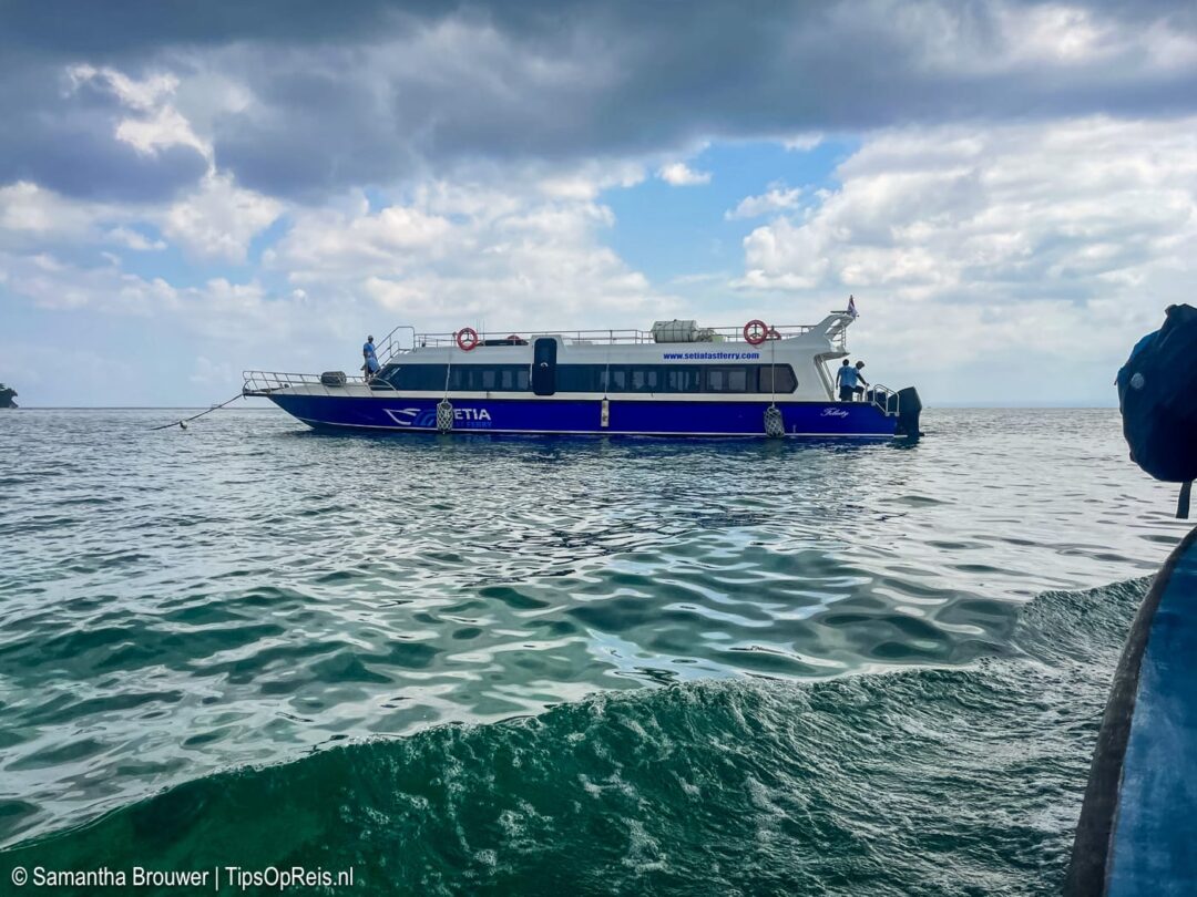 De overtocht naar Bali met Setia Fast Ferry