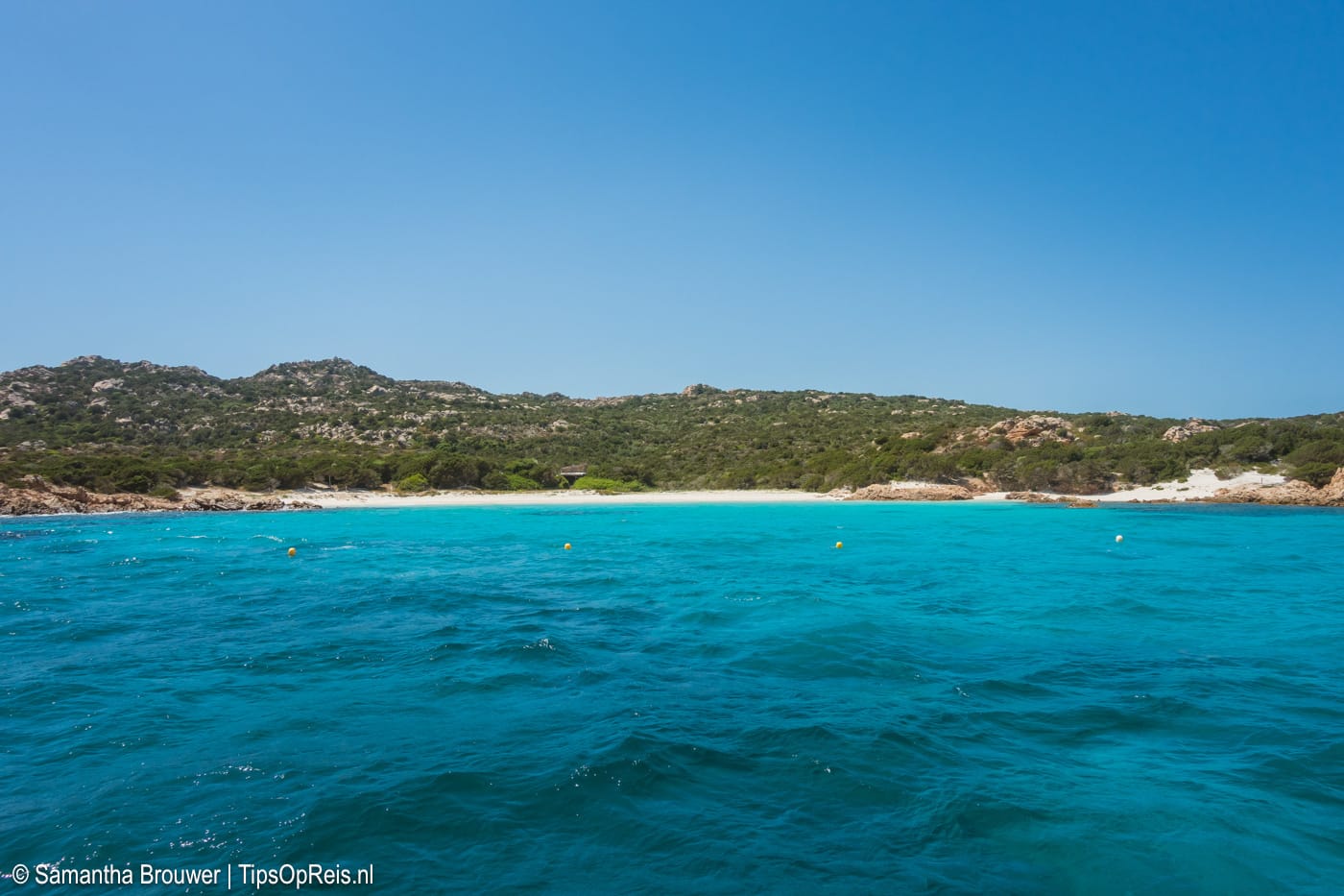 Blauw water en witte stranden: La Maddalena