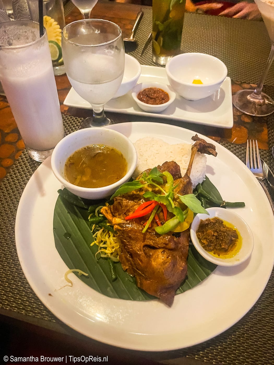 Glutenvrij Bali Ubud eend