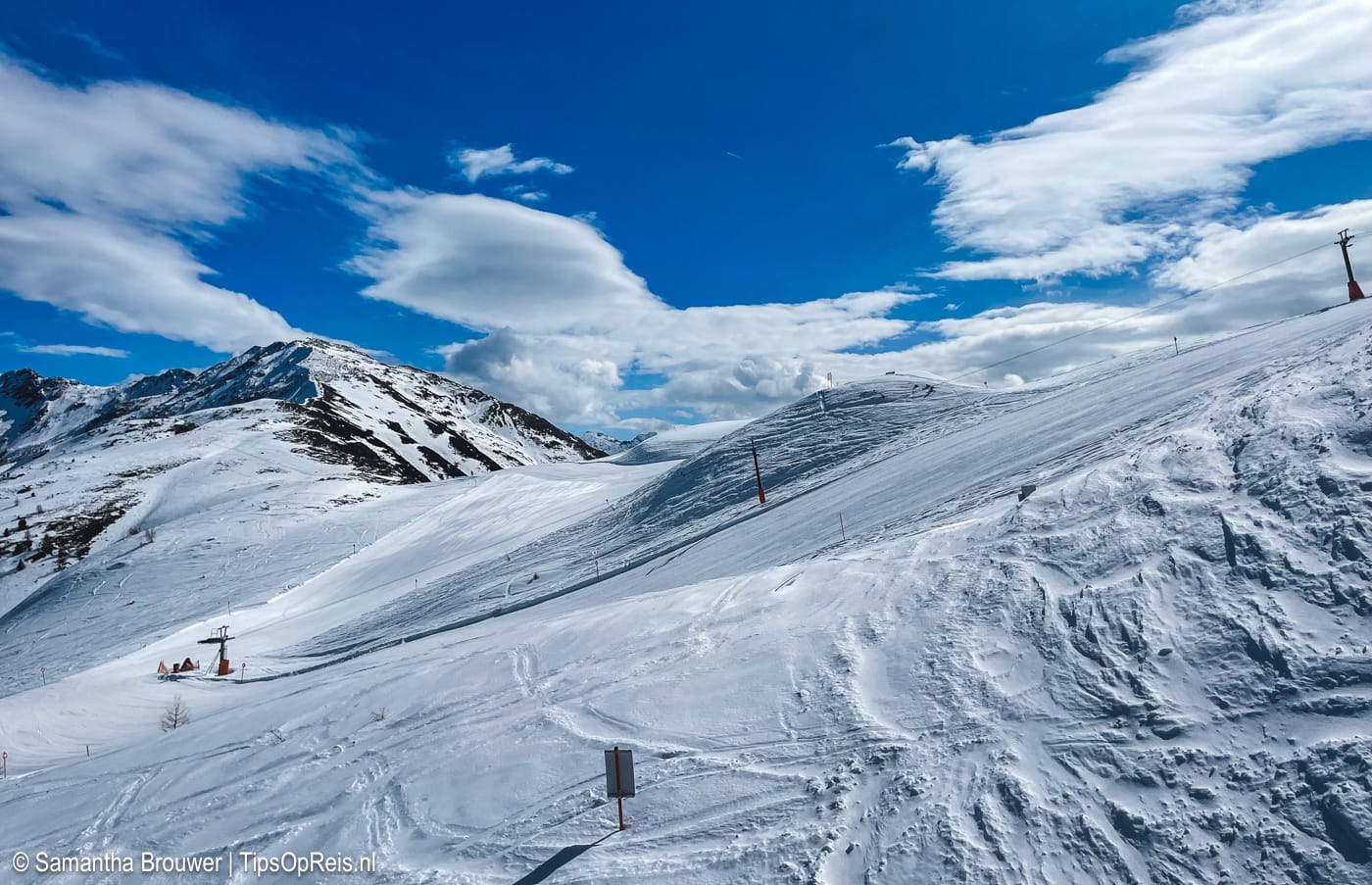 Overzichtelijk skiën op de Venet